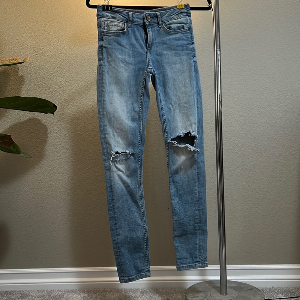 Zara basic denim